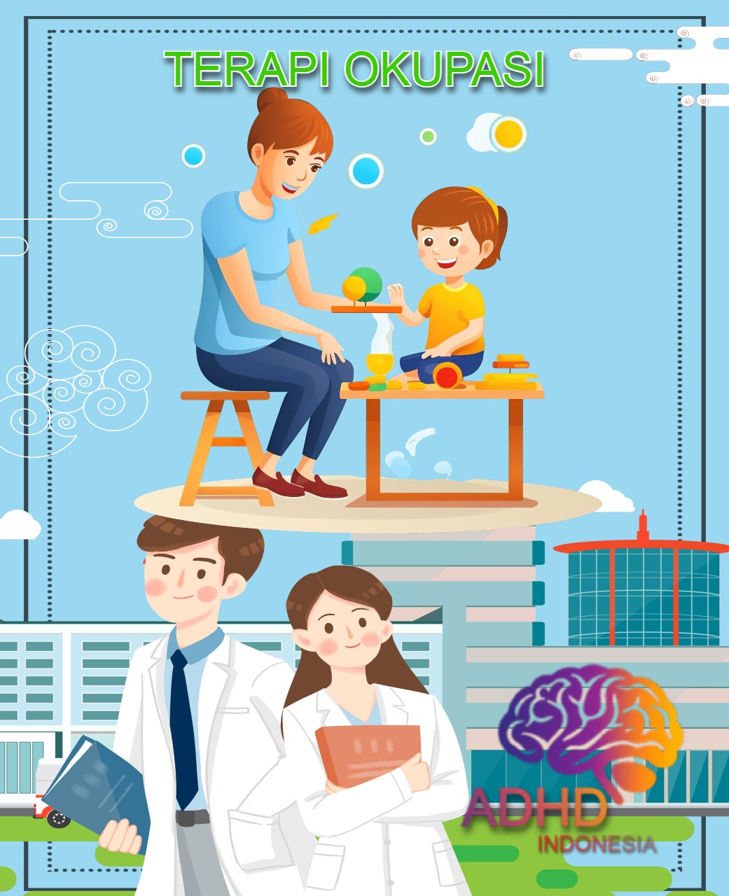 Rujukan untuk Terapi Okupasi untuk Anak ADHD Indonesia Kabupaten Tapanuli Utara